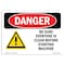 Signmission OSHA Danger, Be Sure Everyone Is Clear Before Starting, 10in X 7in Decal, 7" W, 10" L, Landscape OS-DS-D-710-L-1041 - alternate 1